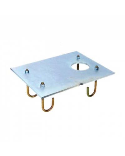 Пластина монтажная с анкерами для шлагбаумов 617 серии Faac 490095 в Чебоксарах Запчасти для шлагбаумов и автоматики Pintop.ru