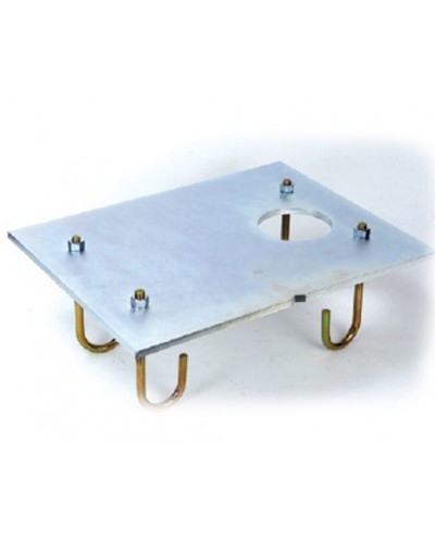 Пластина монтажная с анкерами для шлагбаума B680 H Faac 490139 в Чебоксарах Запчасти для шлагбаумов и автоматики Pintop.ru