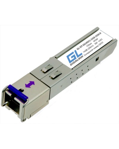 Модуль SFP Gigalink GL-OT-SG14SC1-1310-1490-I в Чебоксарах Модули SFP/XFP/GBIC Pintop.ru