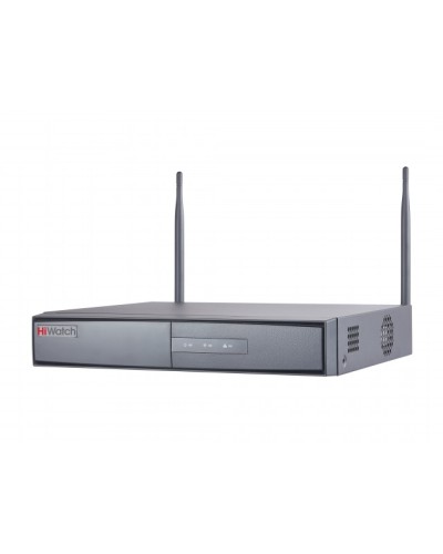 IP-видеорегистратор 4-х канальный WiFi 2.4ГГц HiWatch DS-N304W(B) в Чебоксарах Системы видеонаблюдения Pintop.ru