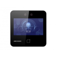Терминал доступа с распознаванием лиц (Mifare 1 + опечатки пальцев) Hikvision DS-K1T343MFX