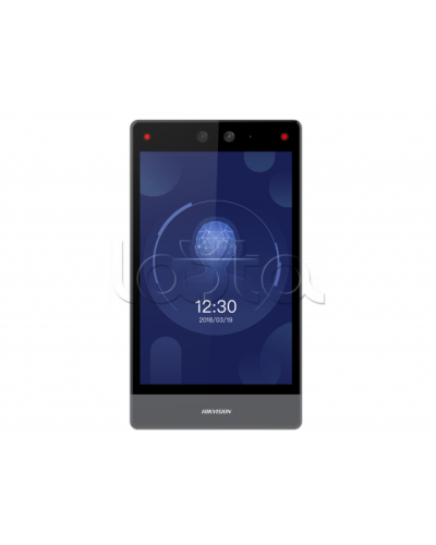 Терминал доступа с распознаванием лиц и встроенным считывателем Felica, DESfire, Mifare1 карт Hikvision DS-K1T680D-E1 в Чебоксарах Считыватели Pintop.ru