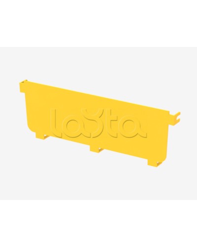 Заглушка для оптического лотка 300мм (с 5 винтами) Hyperline (FBTR-300-TTR) в Чебоксарах Аксессуары для лотков Pintop.ru