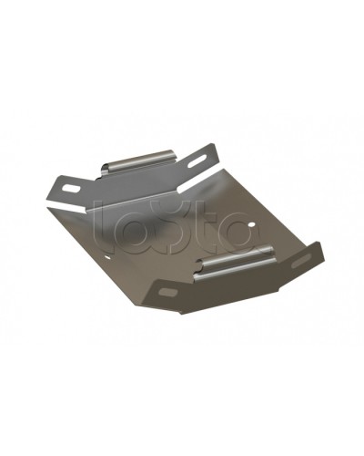 Угол 45° вертикальный внутренний Hyperline RST-VIA45-100-100-0,8-SZ в Чебоксарах Аксессуары для лотков Pintop.ru