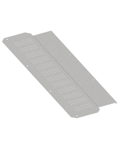 FORMAT Фланец основания встроенного отсека вентилируемый 200х800мм IEK (FO-00-FBCV-020-080) в Чебоксарах Аксессуары для стоек и шкафов Pintop.ru