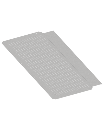 FORMAT Фланец основания встроенного отсека вентилируемый 400х1000мм IEK (FO-00-FBCV-040-100) в Чебоксарах Аксессуары для стоек и шкафов Pintop.ru