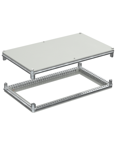 FORMAT Крыша и основание (под фланец) 600х1000мм IEK (FO-00-KOF-060-100) в Чебоксарах Аксессуары для стоек и шкафов Pintop.ru