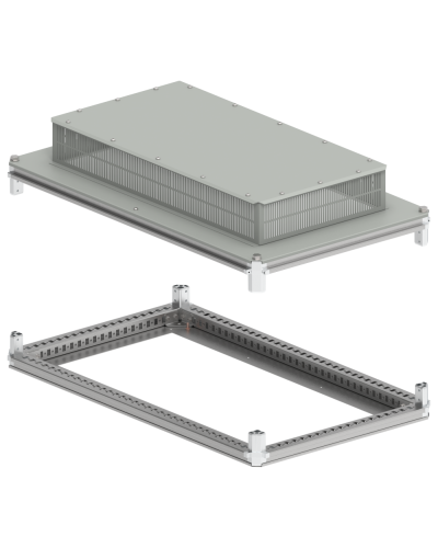 FORMAT Крыша и основание (под фланец) 600х1000мм IP31 IEK (FO-00-KOF-060-100-31) в Чебоксарах Аксессуары для стоек и шкафов Pintop.ru