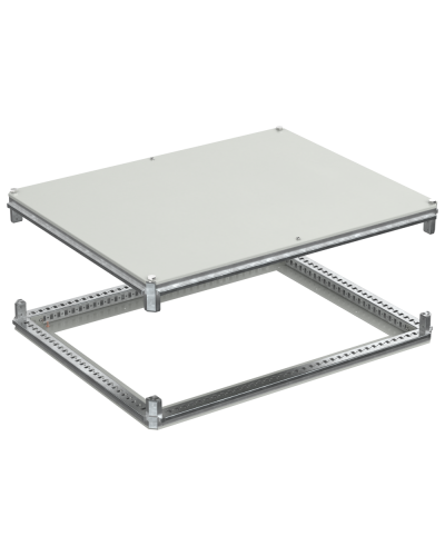 FORMAT Крыша и основание (под фланец) 800х1000мм IEK (FO-00-KOF-080-100) в Чебоксарах Аксессуары для стоек и шкафов Pintop.ru