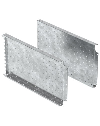 FORMAT Панель монтажная боковая перфорированная 300х600мм (2шт/упак) IEK (FO-00-MPSP-030-060) в Чебоксарах Аксессуары для стоек и шкафов Pintop.ru