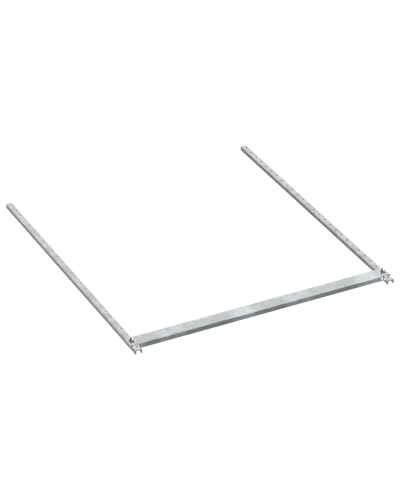 FORMAT Панель нижняя наборная в шкаф 800х800мм IEK (FO-00-PLT-080-080) в Чебоксарах Аксессуары для стоек и шкафов Pintop.ru
