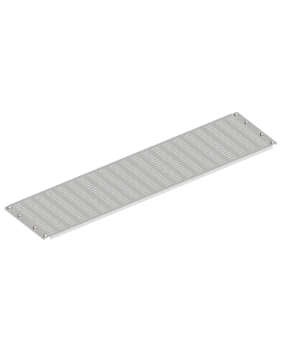 FORMAT Заглушка панели нижней наборной вентилируемой 200мм шкаф шириной 1000мм IEK (FO-00-PLTV-020-100) в Чебоксарах Аксессуары для стоек и шкафов Pintop.ru