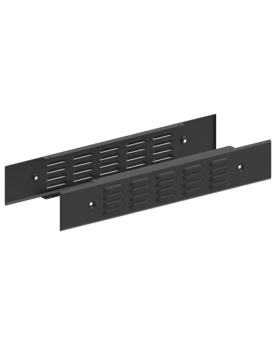 FORMAT Панель цоколя вентилируемая 100х600мм RAL7021 (2шт/компл) IEK (FO-00D-PCV-010-060-7021) в Чебоксарах Аксессуары для стоек и шкафов Pintop.ru