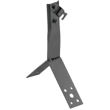 Держатель проводника круглого 6-10мм винтовой для конька h=100мм оцинкованная сталь TD IEK (ZDP80-13-4-16-100)