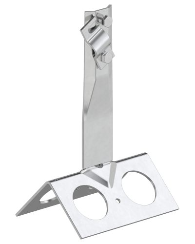 Держатель проводника круглого 6-10мм винтовой IEK (ZDP81-20-4-16-100) в Чебоксарах Крепеж Pintop.ru