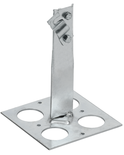 Держатель проводника круглого 6-10мм винтовой IEK (ZDP85-11-6-16-150) в Чебоксарах Крепеж Pintop.ru