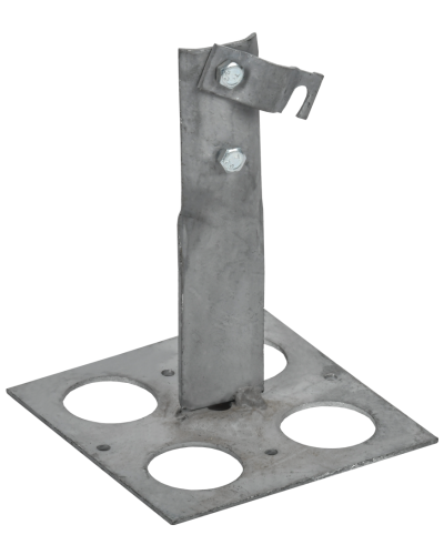 Держатель проводника круглого 6-10мм винтовой IEK (ZDP85-13-1-16-150) в Чебоксарах Крепеж Pintop.ru