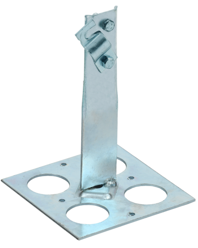 Держатель проводника круглого 6-10мм винтовой IEK (ZDP85-14-1-16-150) в Чебоксарах Крепеж Pintop.ru