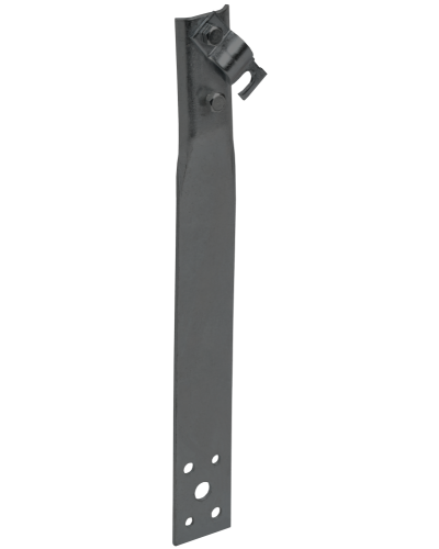 Держатель проводника круглого 6-10мм винтовой прямой h=60мм оцинкованная сталь TD IEK (ZDP86-13-1-16-60) в Чебоксарах Крепеж Pintop.ru