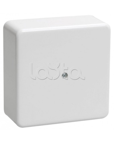 Коробка КМ41222 распаячная для о/п 100х100х44 мм белая (6 клемм 6мм2) IEK (UKO10-100-100-044-K01) в Чебоксарах Распределительные коробки Pintop.ru