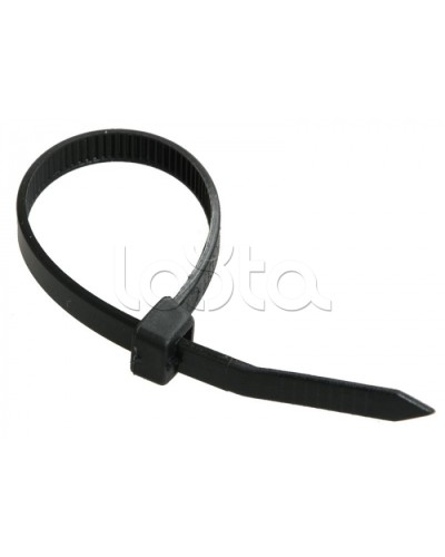 Стяжка 350x7,6 мм нейлоновая, черная IEK (UHH32-D076-350-100) в Чебоксарах Стяжки-хомуты Pintop.ru