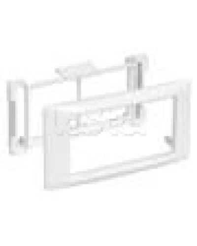 Рамка и суппорт на 4 модуля 45×45 IEK CKK-40D-RSU4-075-K01 в Чебоксарах Распределительные коробки Pintop.ru