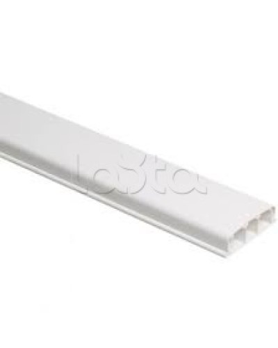 Кабель-канал плинтусного типа 80x20 IEK CKK20-080-020-1-K01 в Чебоксарах Кабель-канал Pintop.ru