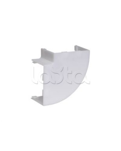 Поворот на 90 гр. КМП 100x40 ЭЛЕКОР IEK CKMP10D-P-100-040-K01 в Чебоксарах Аксессуары для кабель-канала Pintop.ru