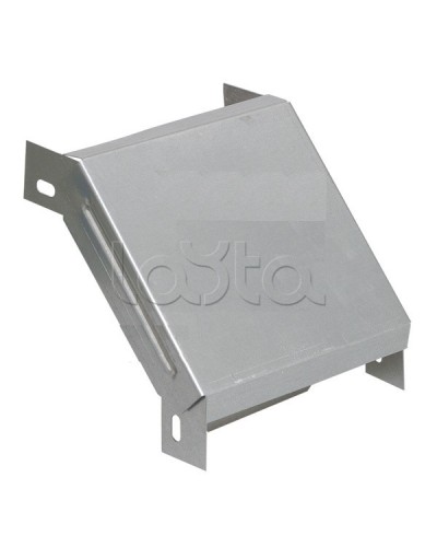 Поворот на 90 гр. вертикальный внешний 100x100 IEK CLP1N-100-100 в Чебоксарах Аксессуары для лотков Pintop.ru