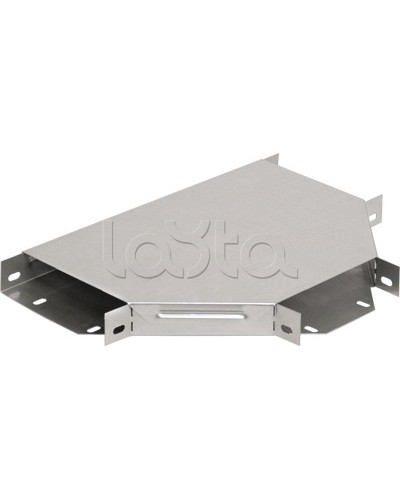 Ответвитель 80х100 Т-образный IEK (CLP1T-080-100) в Чебоксарах Аксессуары для лотков Pintop.ru