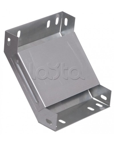 Поворот на 90° вертикальный внутренний 100x200 IEK CLP1V-100-200 в Чебоксарах Аксессуары для лотков Pintop.ru