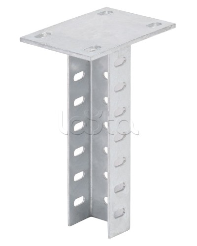 Кронштейн потолочный SSH 400 горячеоцинкованный IEK CLW10-SSH-400-HDZ в Чебоксарах Аксессуары для лотков Pintop.ru