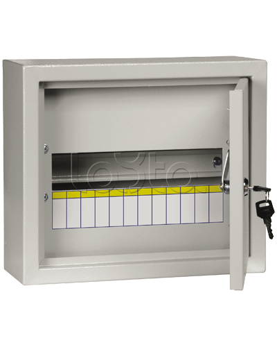 Щит распределительный навесной IEK ЩРн-9з с замком IP31 (MKM14-N-09-31-Z) в Чебоксарах Щиты электрические Pintop.ru