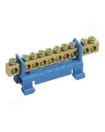 Шина нулевая с DIN-изолятором типа «Стойка» ШНИ-6х9-14-С-С IEK YNN10-69-14P-K07 в Чебоксарах Клеммные колодки Pintop.ru