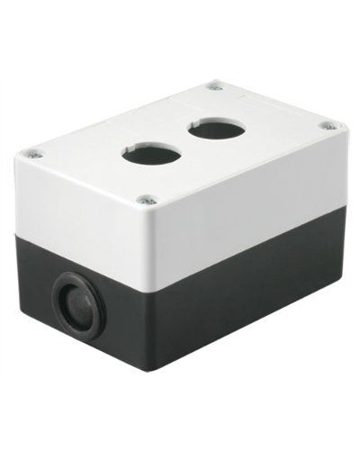 Корпус КП102 для кнопок 2 места белый IEK BKP10-2-K01 в Чебоксарах Аксессуары для кабель-канала Pintop.ru