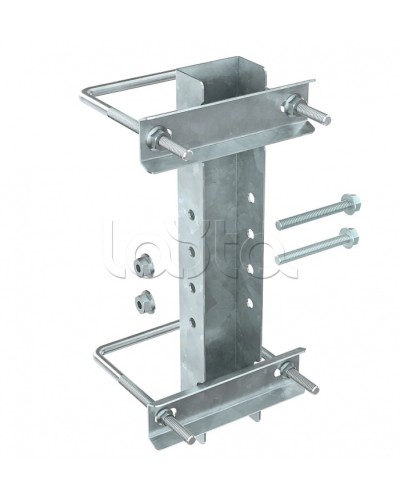 Крепление к опорам огражд. 40-62мм для 1-консоли IEK (CLM50D-CO-062-1) в Чебоксарах Аксессуары для лотков Pintop.ru