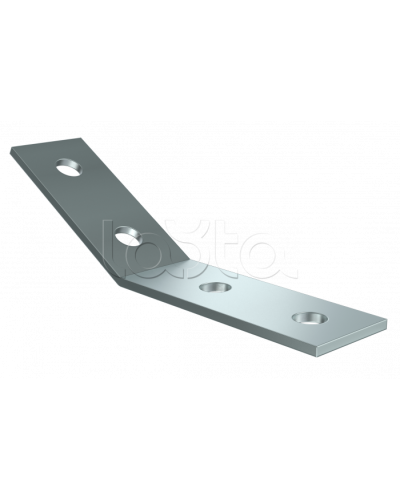 Уголок крепежный наклонный 30град для STRUT-профиля HDZ IEK (CLM50D-UNS-030-40-HDZ) в Чебоксарах Аксессуары для лотков Pintop.ru