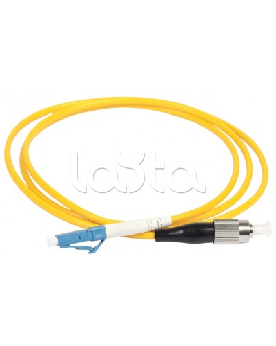 Патч-корд оптический, SM, 9/125 (OS2), FC/UPC-LC/UPC, (simplex), 1м FPC09-FCU-LCU-C1L-1M в Чебоксарах Патч-корды оптические Pintop.ru