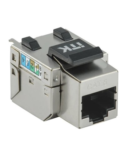 Модуль Keystone Jack кат. 6 FTP 110 IDC 90 град. розет. ITK CS1-1C06F-11 в Чебоксарах Модули Keystone Pintop.ru