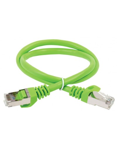 ITK Коммутационный шнур кат. 5Е FTP LSZH 5м зеленый (PC02-C5EFL-5M) в Чебоксарах Патч-корды и пигтейлы Pintop.ru