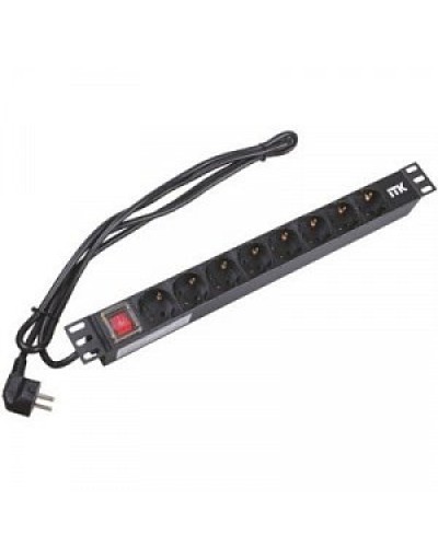 Блок розеток на 8 розеток 19 ITK PH22-9D1 в Чебоксарах Блоки розеток Pintop.ru