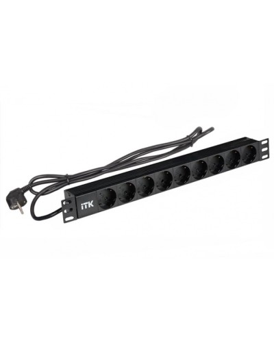 Блок розеток на 9 розеток 19 ITK PH22-9D1 в Чебоксарах Блоки розеток Pintop.ru