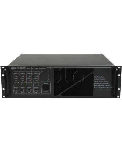 Усилитель мощности 4-x канальный JDM PA-412DP в Чебоксарах Усилители Pintop.ru