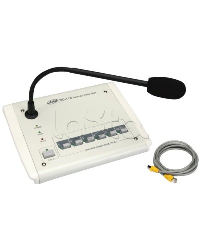 Станция настольная микрофонная JDM RC-110 в Чебоксарах Микрофонные консоли и микрофоны Pintop.ru