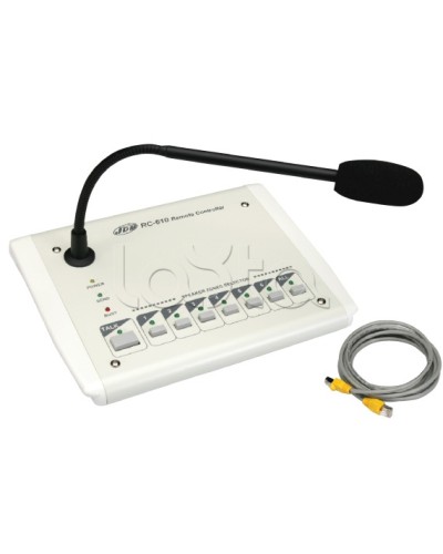 Станция настольная микрофонная JDM RC-610 в Чебоксарах Микрофонные консоли и микрофоны Pintop.ru