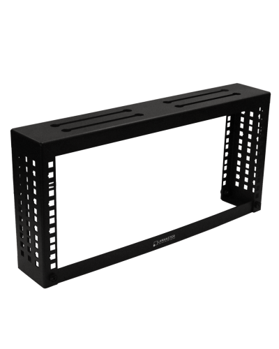 Рама 19 для монтажа под лоток, 4U, черная LANMASTER LAN-MT-FRM-4U-BK в Чебоксарах Аксессуары для стоек и шкафов Pintop.ru