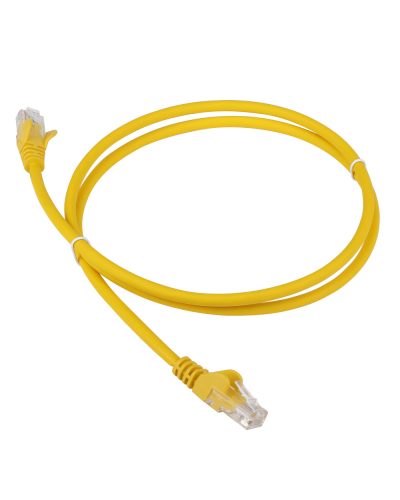 Патч-корд LANMASTER LSZH UTP кат.5e, 0.3 м, желтый LANMASTER LAN-PC45/U5E-0.3-YL в Чебоксарах Патчкорды (медные) Pintop.ru