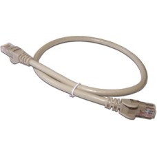 Патч-корд RJ45 - RJ45, 4 пары, UTP, категория 6, 7 м, серый LANMASTER LAN6-45-45-7.0-GY