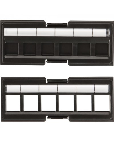 Вставка под кейстоны в модульную панель, неэкранированная, 6 портов, со шторками LANMASTER LAN-FRM-IN-6SK-UXX в Чебоксарах Коммутационные изделия Pintop.ru