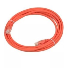 Патч-корд RJ45 - RJ45, 4 пары, UTP, категория 6, 1 м, оранжевый, LSZH LANMASTER LAN-PC45/U6-1.0-OR